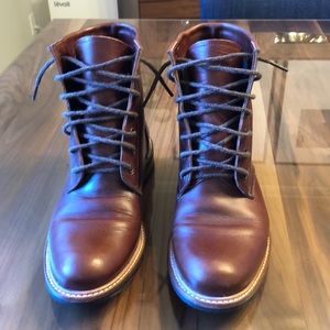 - Nisolo Amelia All Weather boots. Color Brandy.